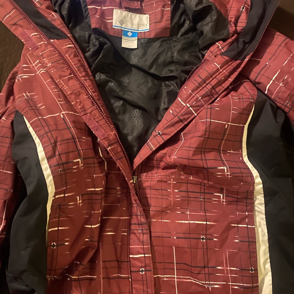 Maroon Columbia jacket